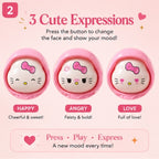 Hello Kitty Face-Changing Pink Hoodie Keychain